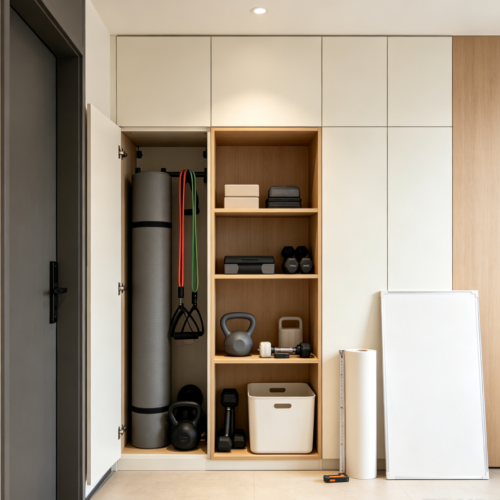 Fitness Equipment Storage Module