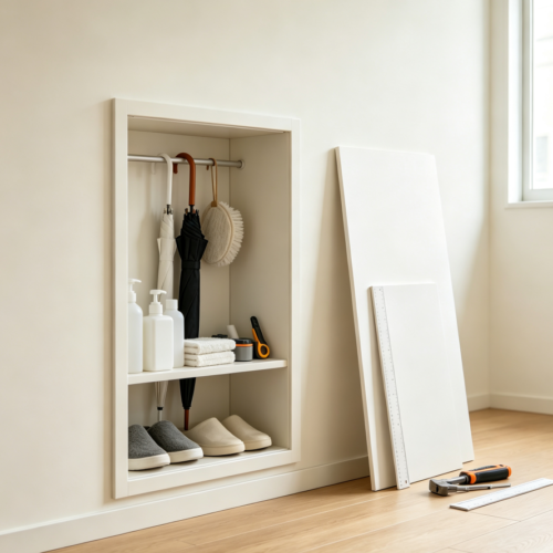 Concealed Niche Storage Kit