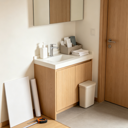 Hand-Cleaning Entryway Station
