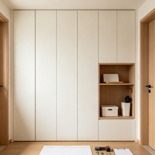 Concealed Wall Storage Units
